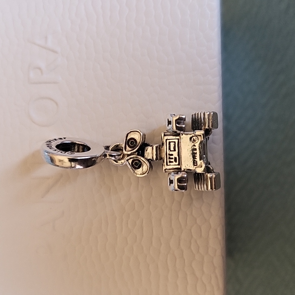 Disney Pixar Uthentic Pandora WallE Robot Charm Gem